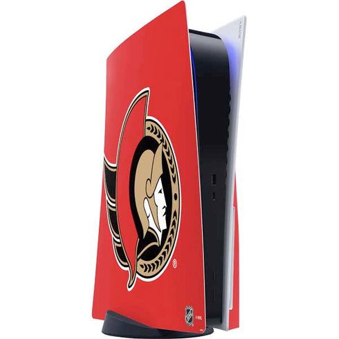 NHL Ottawa Senators Solid Background PlayStation PS5 Skins